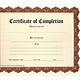 Free Printable Certificates Of Completion