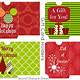 Free Printable Christmas Gift Card Holder Templates