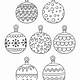 Free Printable Christmas Ornament Coloring Pages