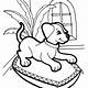 Free Printable Coloring Pages Puppies