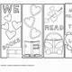 Free Printable Coloring Valentine's Day Bookmarks