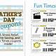 Free Printable Coupons For Dad