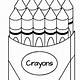 Free Printable Crayon Coloring Pages