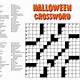 Free Printable Cross Word Puzzles