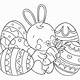 Free Printable Cute Easter Coloring Pages