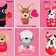 Free Printable Dog Valentine Cards