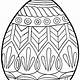 Free Printable Easter Eggs Coloring Pages