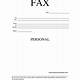 Free Printable Fax Cover Sheet Without Downloading