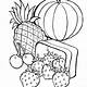Free Printable Food Coloring Pages