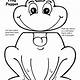 Free Printable Frog Puppet Template