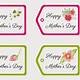 Free Printable Gift Tags For Mothers Day