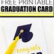 Free Printable Graduation