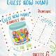 Free Printable Guess How Many Sweets In The Jar Template