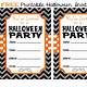 Free Printable Halloween Invitations