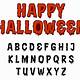 Free Printable Halloween Letters Printable