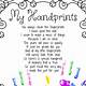 Free Printable Handprint Poems