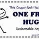 Free Printable Hug Coupons