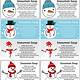 Free Printable Labels Snowman Soup Poem