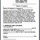 Free Printable Last Will And Testament Blank Forms Florida
