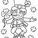 Free Printable Leprechaun Coloring Pages