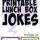Free Printable Lunchbox Jokes