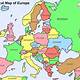 Free Printable Maps Of Europe