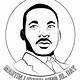 Free Printable Martin Luther King Jr Coloring Page