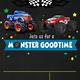 Free Printable Monster Truck Invitation Templates Free