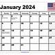 Free Printable Monthly Calendar 2024 With Holidays