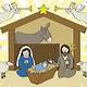 Free Printable Nativity Scene