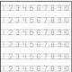 Free Printable Number Trace