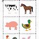 Free Printable Pictures Of Farm Animals