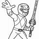 Free Printable Power Ranger Coloring Pages