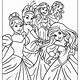 Free Printable Princess Coloring Pages Disney