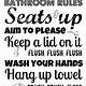 Free Printable Printable Bathroom Quotes