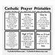 Free Printable Printable Catholic Prayer Cards