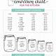 Free Printable Printable Cooking Conversion Chart