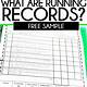 Free Printable Running Records