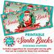 Free Printable Santa Bucks