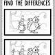 Free Printable Spot The Difference