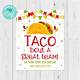 Free Printable Taco Teacher Appreciation