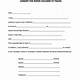 Free Printable Travel Consent Form For Minor
