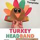 Free Printable Turkey Headband Template