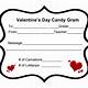 Free Printable Valentine Candy Gram Template