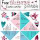 Free Printable Valentine Cootie Catcher