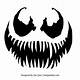 Free Printable Venom Pumpkin Carving Stencils