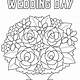 Free Printable Wedding Coloring Book