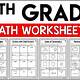 Free Printable Worksheets For 4th Graders