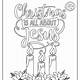 Free Religious Christmas Coloring Pages