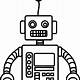 Free Robot Coloring Pages